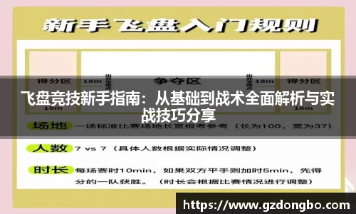飞盘竞技新手指南：从基础到战术全面解析与实战技巧分享